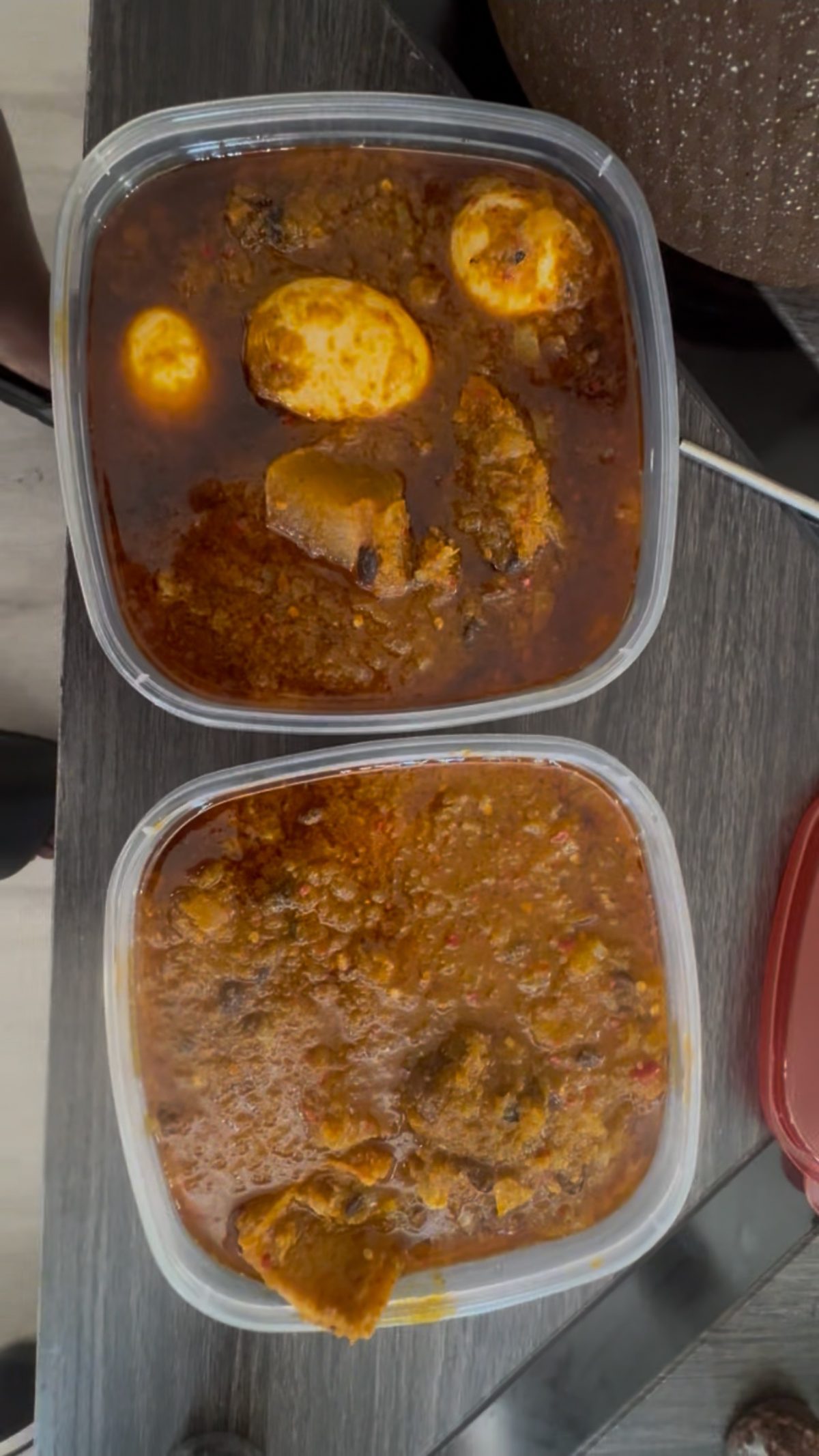 Ayamase sauce with assorted meats and boiled egg, 2.2 L bowl, photo 2