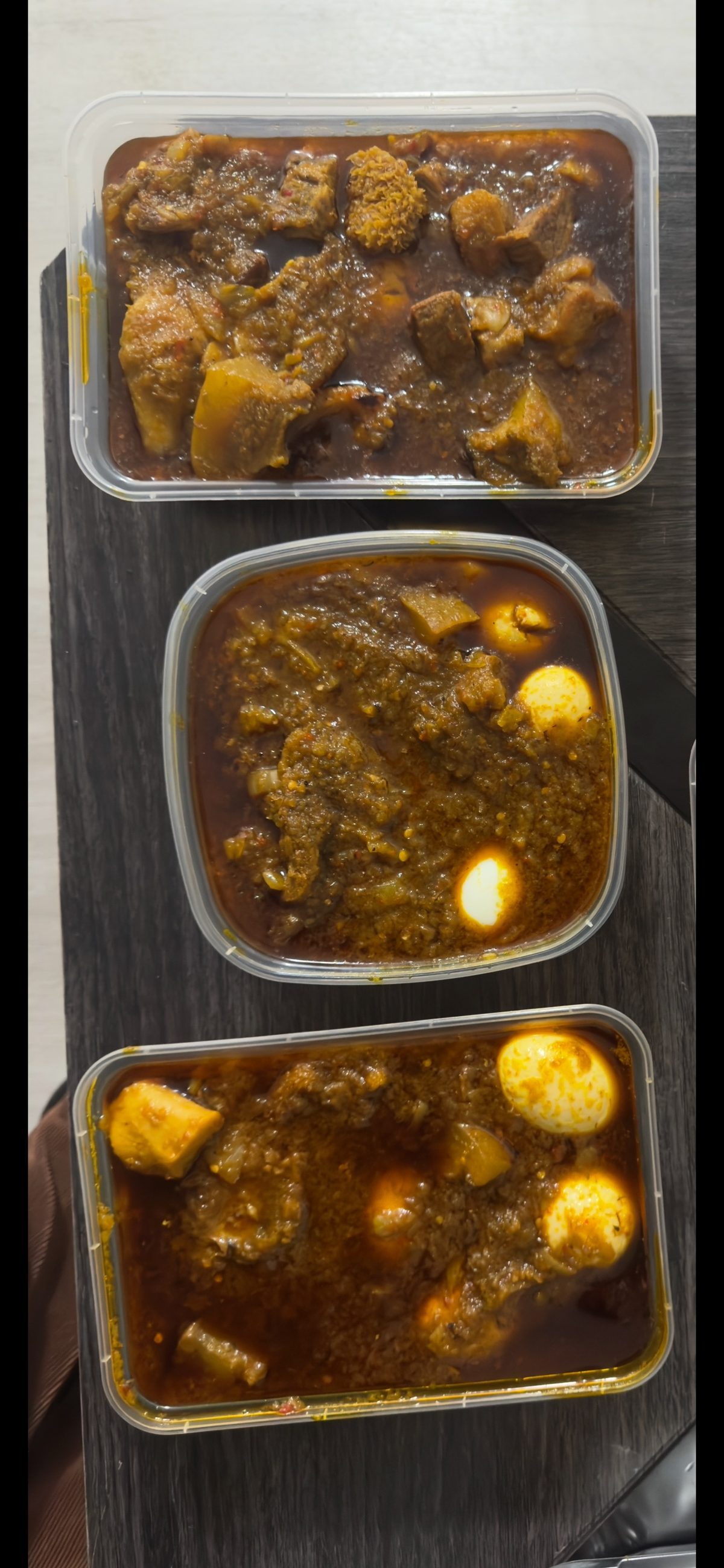 Ayamase sauce with assorted meats and boiled egg, 2.2 L bowl, photo 3