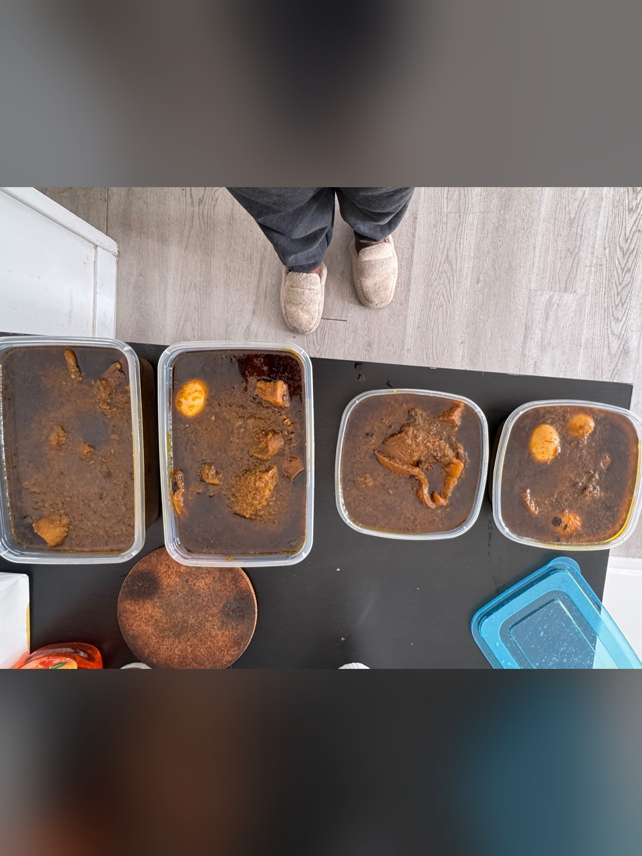 Ayamase sauce with assorted meats and boiled egg, 2.2 L bowl, photo 5