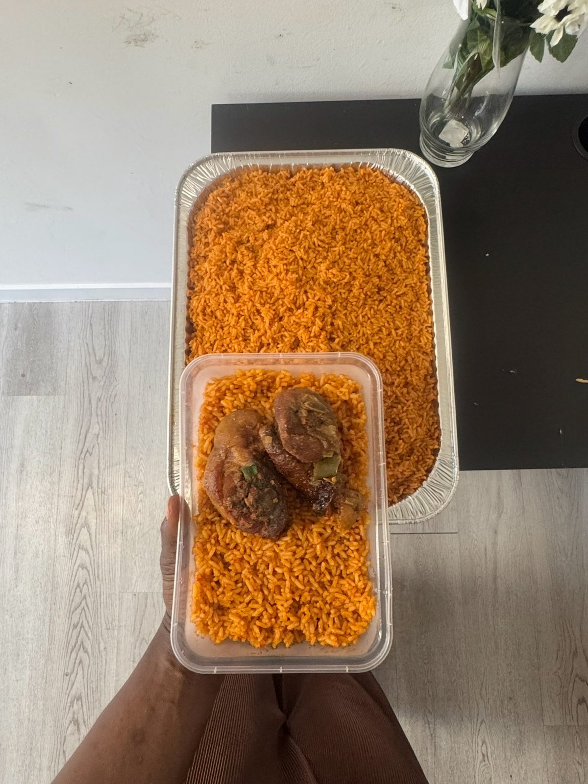 X-Large Tray: Jollof or Fried Rice (Feeds 15-20), photo 2