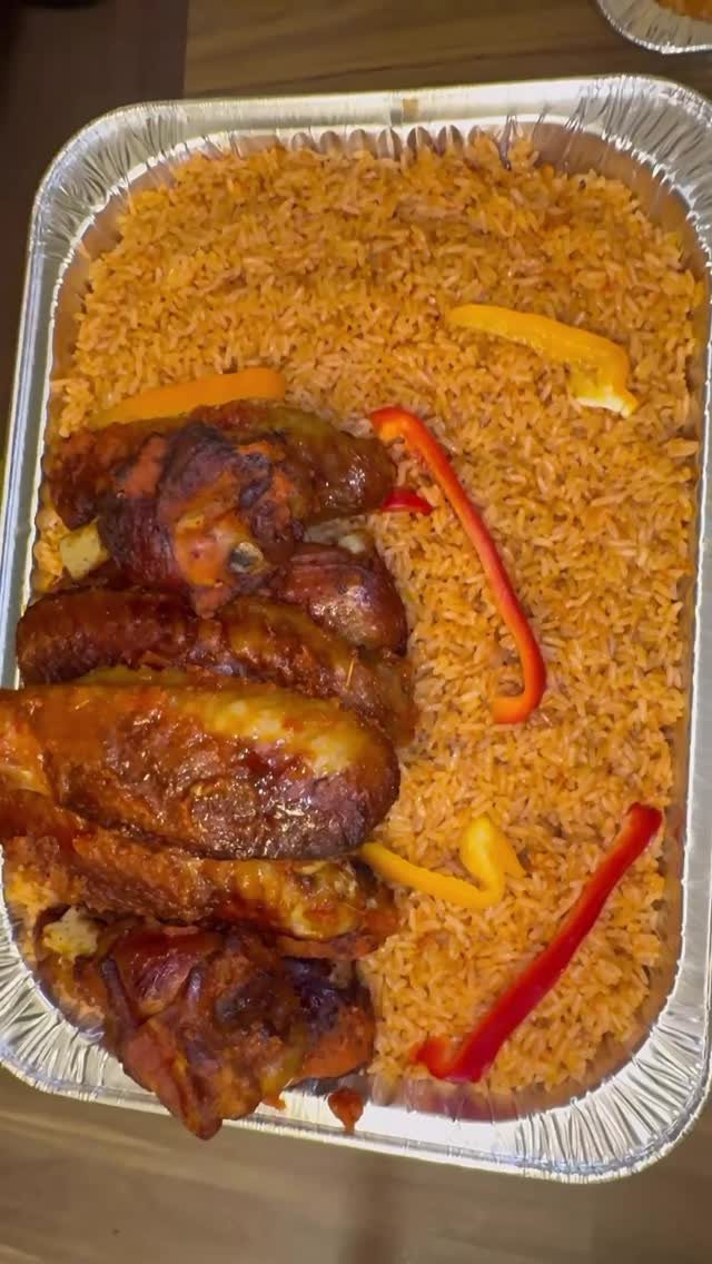 Smoky Jollof Rice